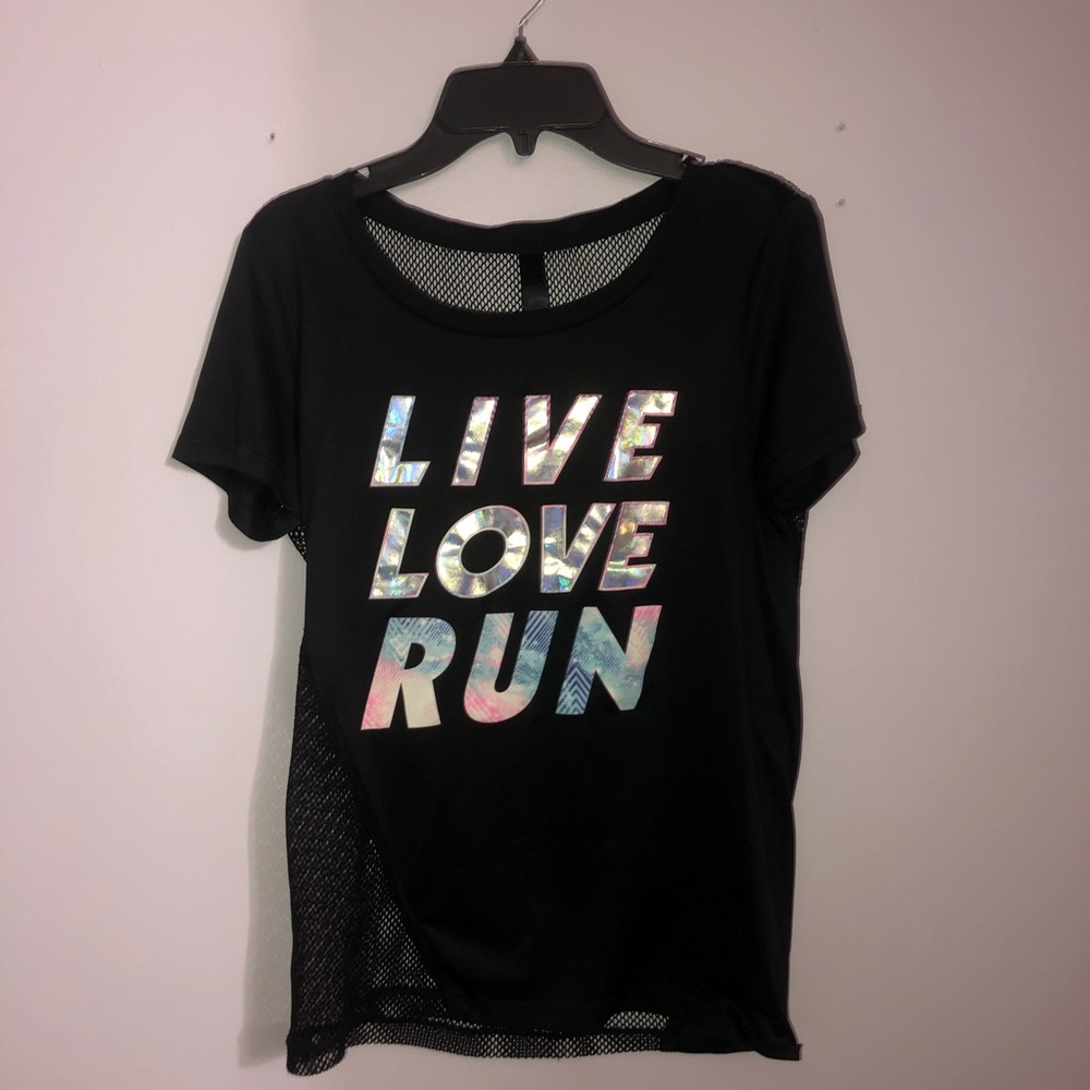 mesh running top